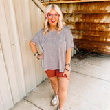 Zenana Beat the Heat Top in Brown