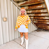 Oddi Checkered LeeLee Top