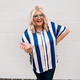 Navy Nights Top