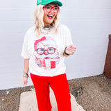 Quilted Santa Tee
