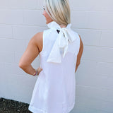 MRS Degree White Dress