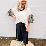 Oddi Dash of Leopard Top