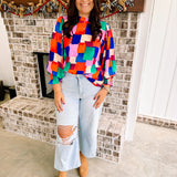 Colorful Christmas Top