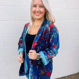 EJ Velvet Jacket in Kodachrome