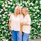 Sew in Love Taupe Striped Top