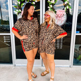 Oddi Brown Leopard Set