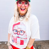 Quilted Santa Tee
