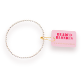 Beaded Blonde: Beaded Silver