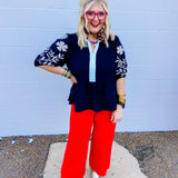 Oddi Black Peplum Blouse