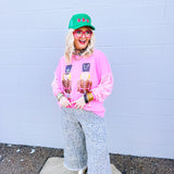Fantastic Fawn Pink Nutcracker Top