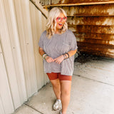 Zenana Beat the Heat Top in Brown