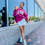 Gold Hinge Mulberry Sweatshirt