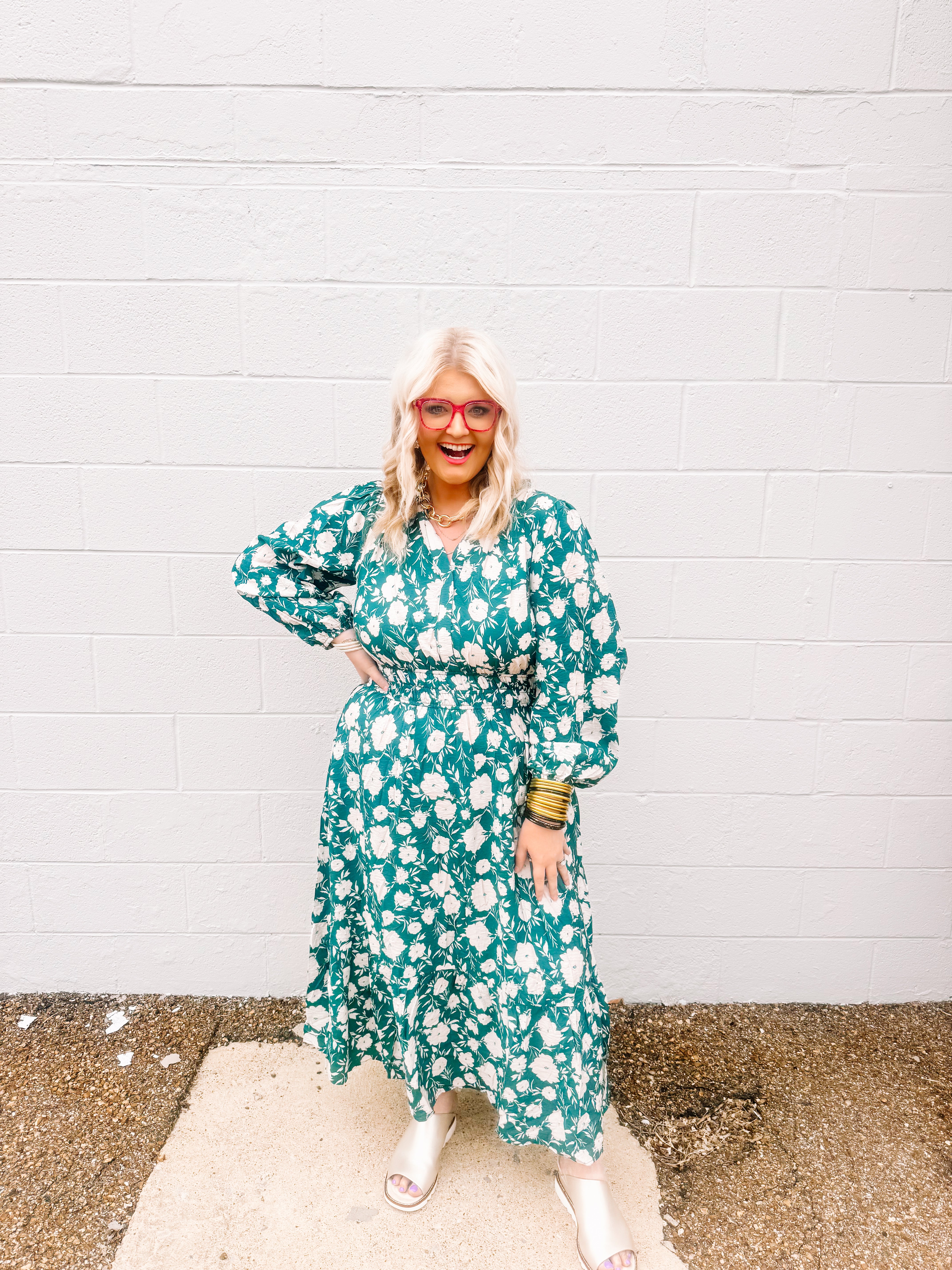 teal floral maxi dress Just Feels Right Teal Blue Floral Maxi Dress Shop the Mint