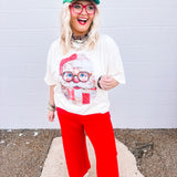 Quilted Santa Tee