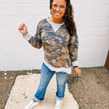 Oddi Camo Green Sweatshirt