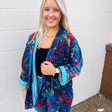 EJ Velvet Jacket in Kodachrome