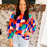 Colorful Christmas Top