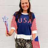 Oddi USA Striped Top
