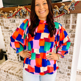 Colorful Christmas Top