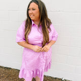 Sweet Caroline Dress in Lavender