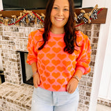 Holiday of Hearts Sweater