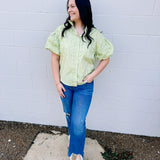 Ready for Spring Top in Green