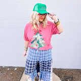 Quilted Christmas Tree Tee