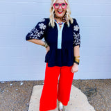 Oddi Black Peplum Blouse