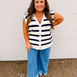 Set Sail Sweater Vest
