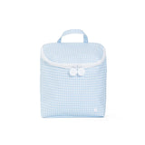 TRVL Take Away Insulated Lunch Back: Gingham Mist