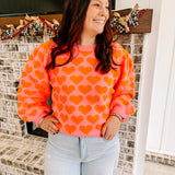 Holiday of Hearts Sweater
