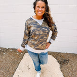Oddi Camo Green Sweatshirt