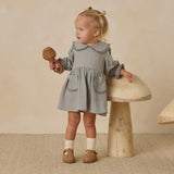 Rylee + Cru Marisol Dress in Steel Blue