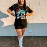 Lucky You T-Shirt Dress