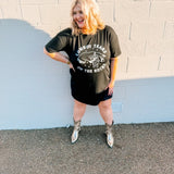 Cowboy Tears T-Shirt Dress