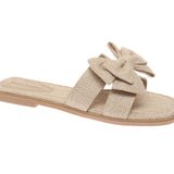 Empress Cream Suede Sandals