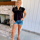 Sloan Top in Black