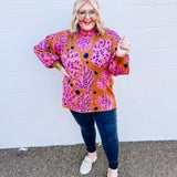 Fall Patterns Pullover Top