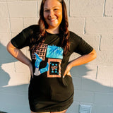 Lucky You T-Shirt Dress
