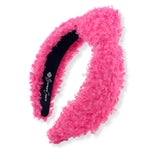 BC: Pink Boucle Knotted Headband