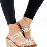 Corkys Clear She's Here Sandals