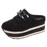 Paloma Black Suede Mule