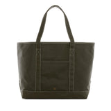 Maxi Tote: Coated Canvas Olive