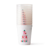 MAKING SPIRITS BRIGHT COLOR CHANGING CUP STACK