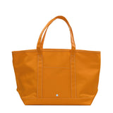 Maxi Tote: Coated Canvas Orange