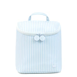 TRVL Take Away Insulated Lunch Back: PimLico Stripe Blue