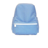 TRVL Backpack Gingham Royal