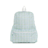 TRVL Mini Backpack Classic Plaid Green