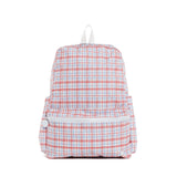 TRVL Mini Backpack Classic Red Plaid