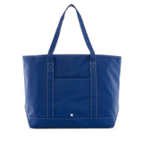 Maxi Tote: Coated Canvas Blue Bell
